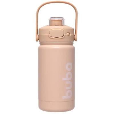 Copo Térmico Inox Parede Dupla 350ml Bege - Buba