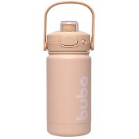 Copo Térmico Inox Parede Dupla 350ml Bege - Buba - 1