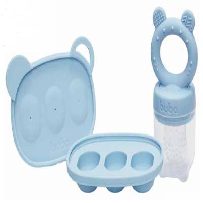 Kit Porta-Frutinhas e Forminha Azul - Buba