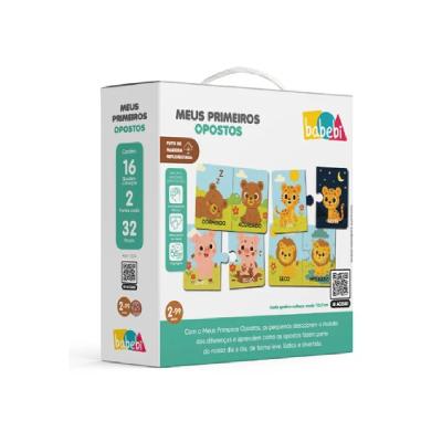 Jogo Meus Primeiros Opostos - Babebi