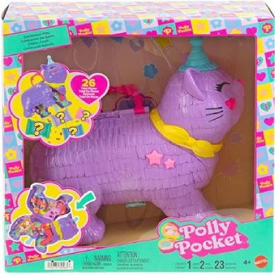 Polly Pocket Micro Festa de Pinhata Gatinho - JFT90 - Mattel