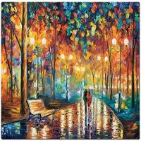 Quebra-cabeça Leonid Afremov Som da Chuva - Toyster - 2