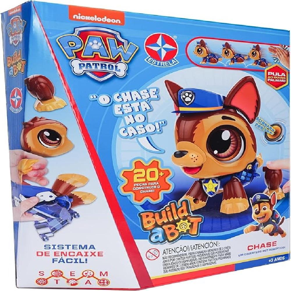 Build a Bot Patrulha Canina Robô Chase - Estrela - 1