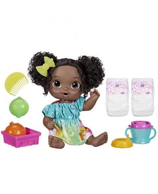 Boneca Baby Alive Hora do Suco Negra - F7358 - Hasbro