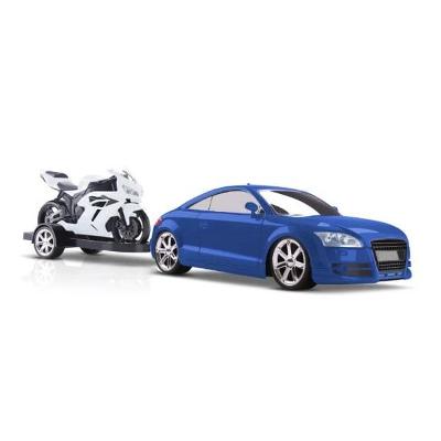 Veículo MXT 2.0 - Azul Com Moto - Roma