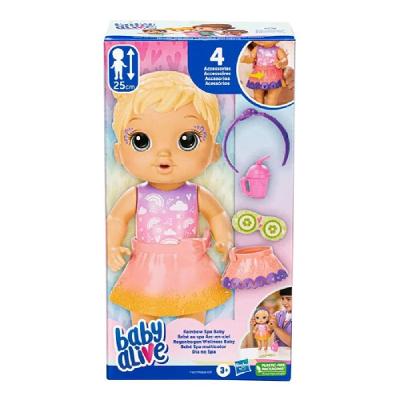 Baby Alive Brincando de Spa Loira - F5617 -Hasbro