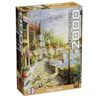 Quebra-cabeça 2000 peças Villaggio D'Italia - Grow