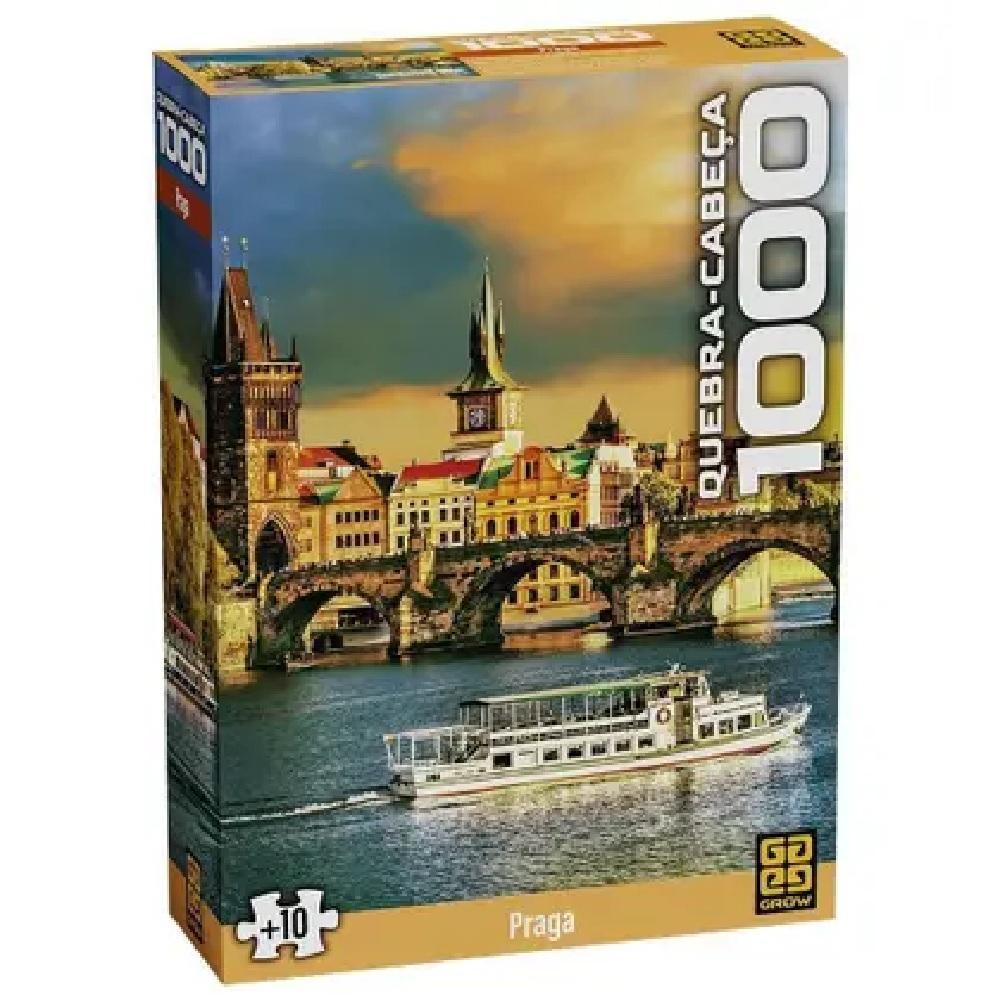 Quebra-cabeça 1000 peças Praga - Grow - 1