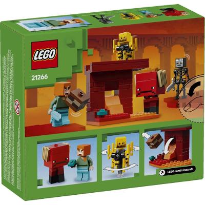 Lego - Minecraft - 21266 - A Batalha da Lava Nether