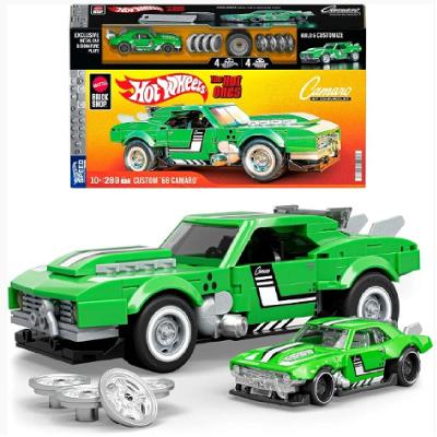 Hot Wheels Brick Shop Speed Custom '68 Camaro- FT16 - Mattel