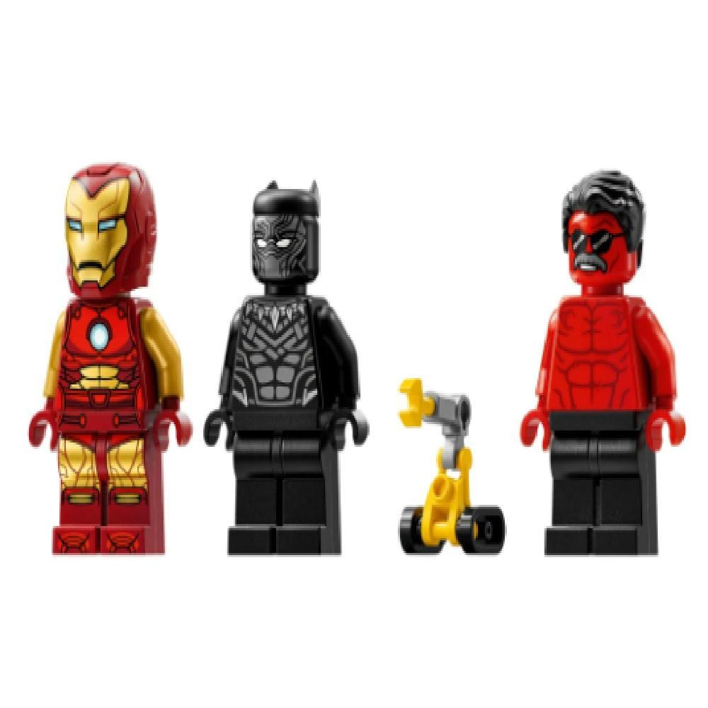 Lego 76310 - Carro Homem de Ferro e Pantera Negra vs Hulk  - 3