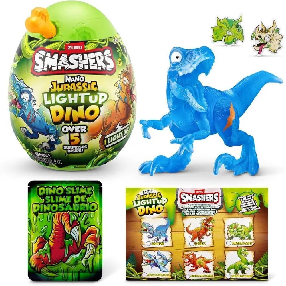 Mini Figuras Smashers Jurassic Series 1 Surpresa - Fun - 1