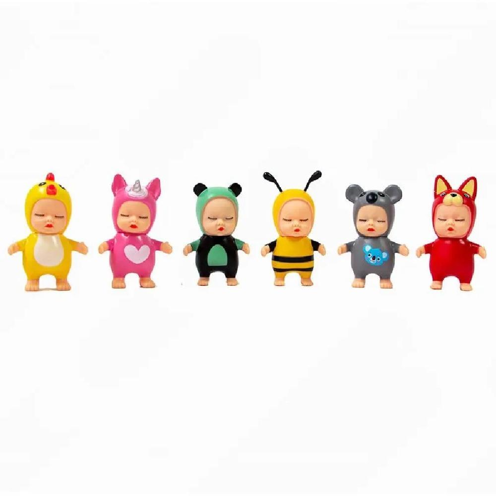 Mini Bonecas Colecionáveis Pijaminhas Surpresa - Estrela - 2