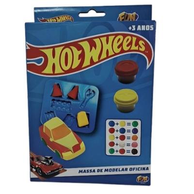 Massinha de Modelar Hot Wheels Oficina - Fun