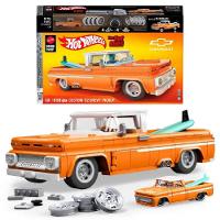 HotWheels Brick Shop Custom Chevy Pickup 1/16 -JFT20- Mattel - 1