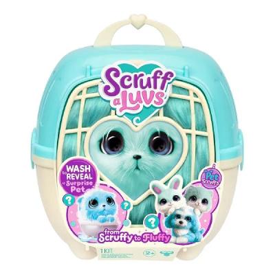 Pelúcia Adotados Scruff A Luvs  Azul - Fun