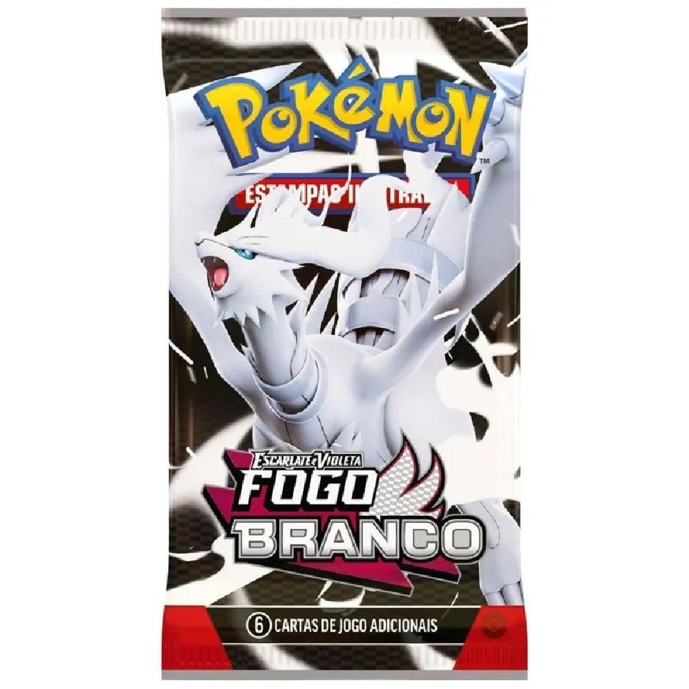 Pokémon TCG Combo de 18 Boosters Fogo Branco Copag - 2