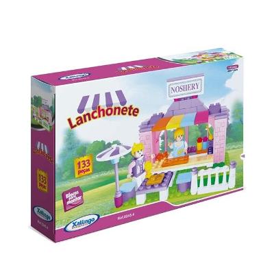Lanchonete 133 Peças - Blocos de Encaixe - Xalingo