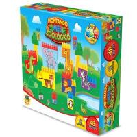 Blocos de Montar Zoológico - 48 Peças – GGB Brinquedos - 1