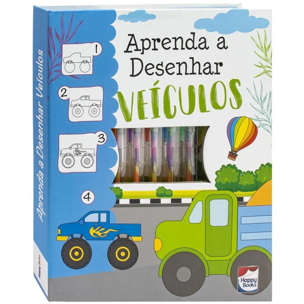 Aprenda a Desenhar: Veículos - Happy Books - 1