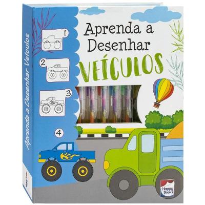 Aprenda a Desenhar: Veículos - Happy Books