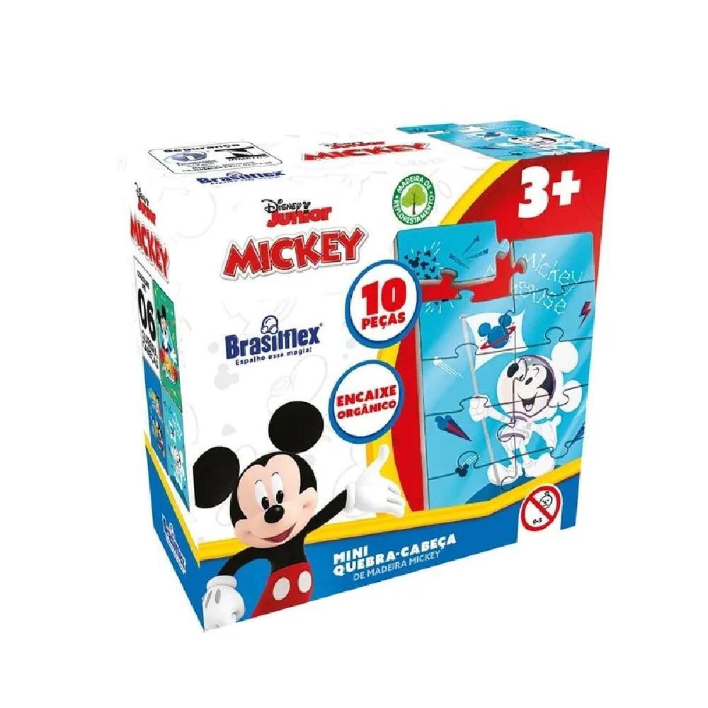 Mini Quebra-Cabeça Mickey Disney Junior - Pais e Filhos - 1