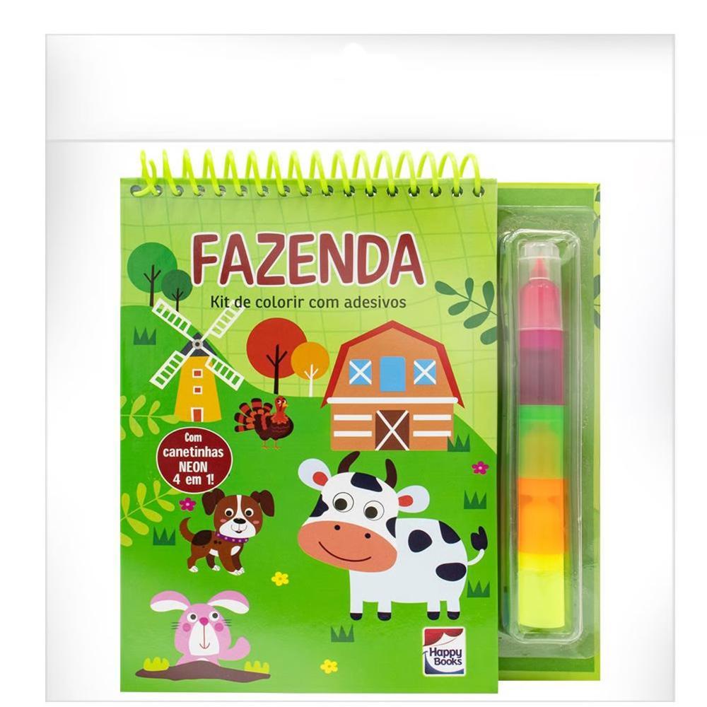 Livrinho 4 em 1 Fazenda - Happy Books - 1