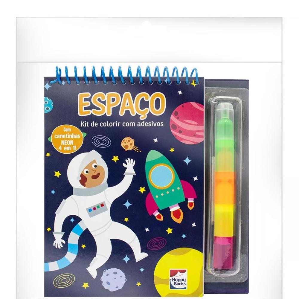 Livrinho 4 em 1 Espaço - Happy Books - 1