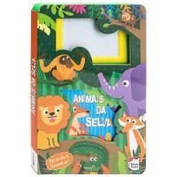 Livro-Lousa Mágica! Animais da Selva - Happy Books - 1