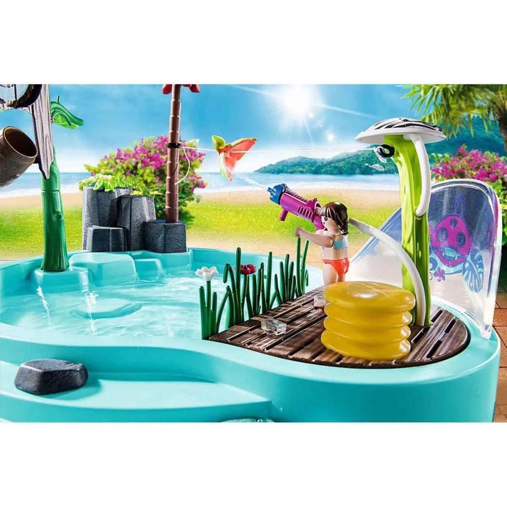 Playmobil Piscina Pequena Esguicho Água - Family Fun - Sunny - 3
