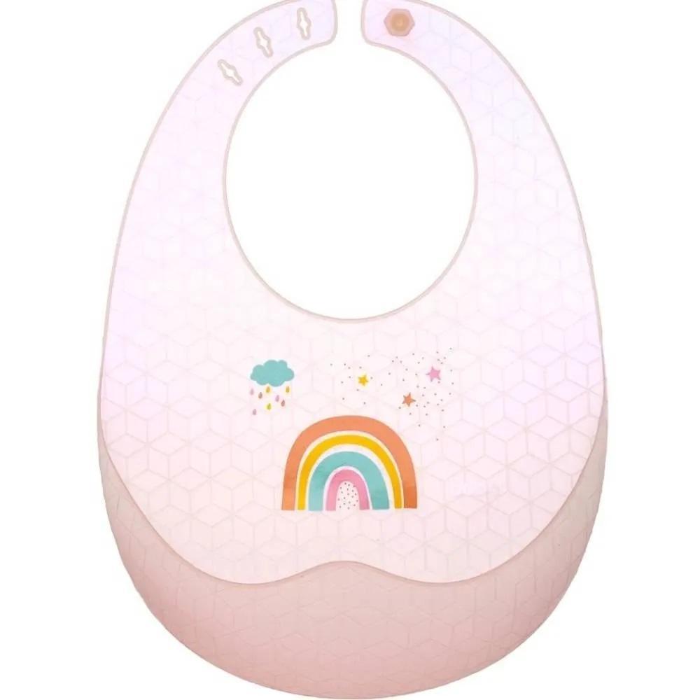 Babador Pega Migalhas Em Silicone Arco-Ìris - Buba - 2