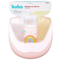 Babador Pega Migalhas Em Silicone Arco-Ìris - Buba - 1