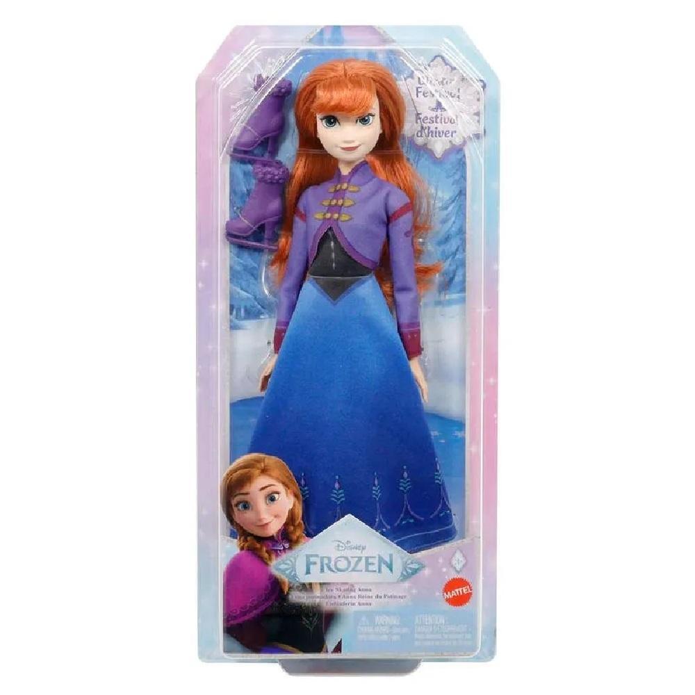 Boneca Frozen Ana Patinação no Gelo - JBG54 - Mattel - 1