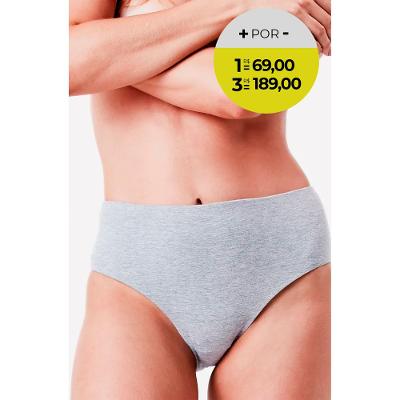 Calcinha Cavada Cotton Milk