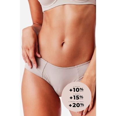 Calcinha Biquini Lateral Larga Microfibra Comfy