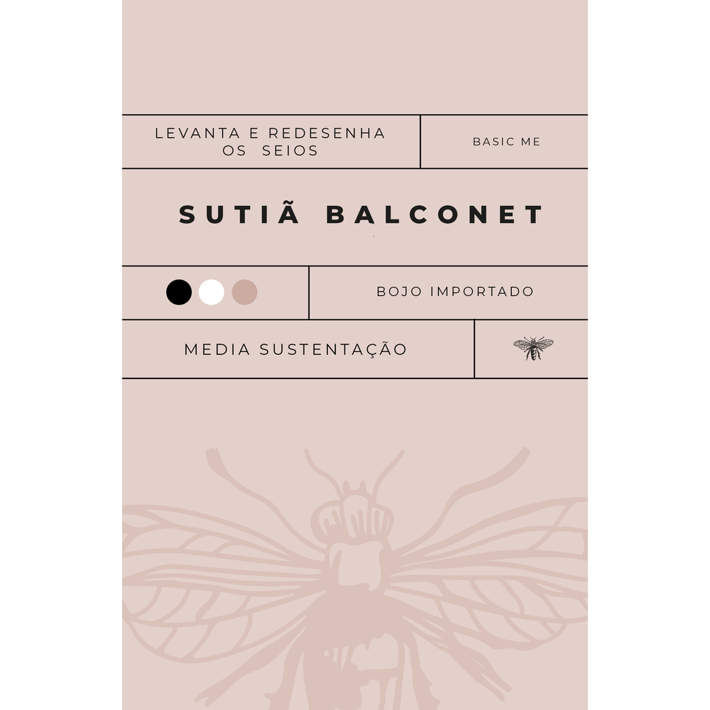 Sutiã Balconet Renda Basic Me - 7