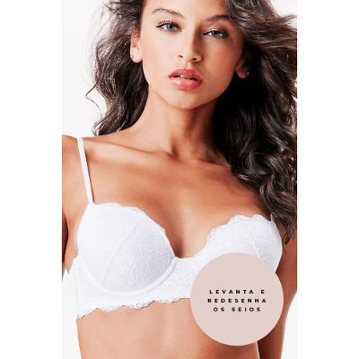 Sutiã Balconet Renda Basic Me