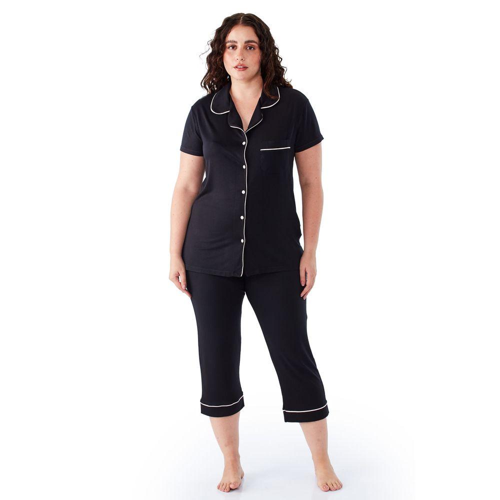 Pijama Capri Malha Rafaela.. - 1