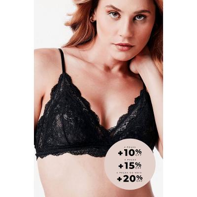 Sutiã Lenço Renda Basic Me