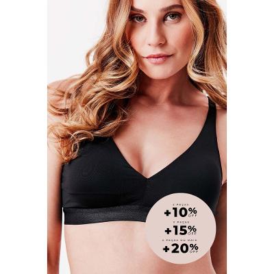Sutiã Top Bojo Removível Microfibra Comfy