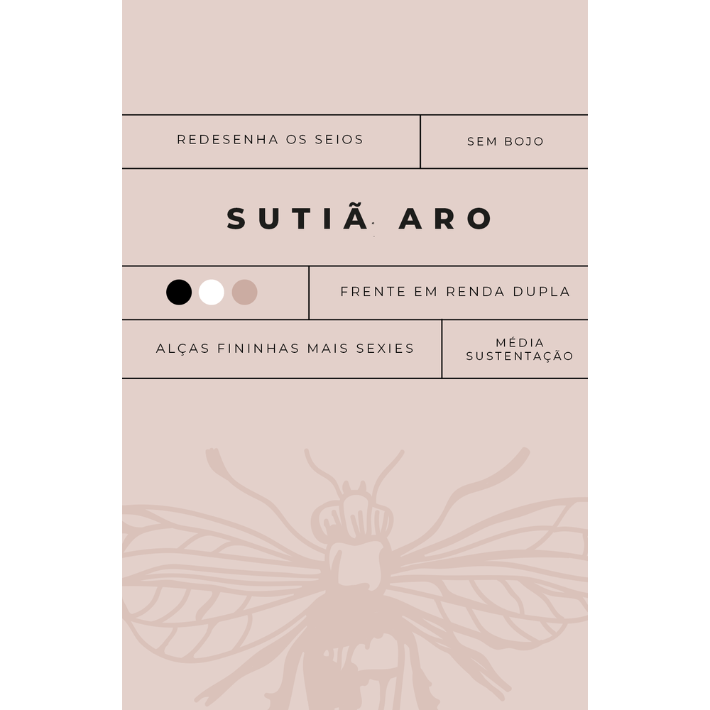 Sutiã Aro Renda Basic Me - 7