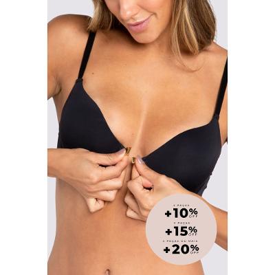Sutiã  Push Up Microfibra Fit4Me