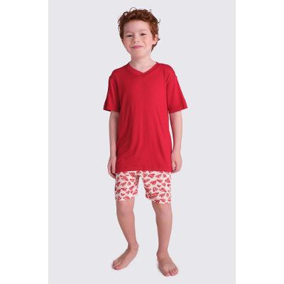 Pijama Curto Malha Love Mini