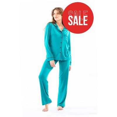 Pijama Longo Manga Longa Malha Rafaela