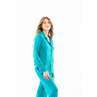 Pijama Longo Manga Longa Malha Rafaela