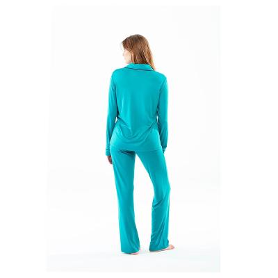 Pijama Longo Manga Longa Malha Rafaela