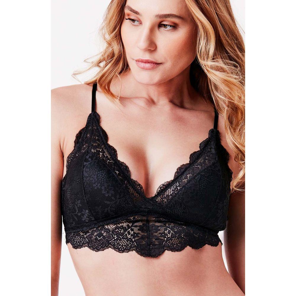 Sutiã Top Mari Renda Basic Me - 2