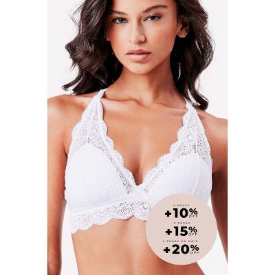 Sutiã Top Gabi Nadador Renda Basic Me