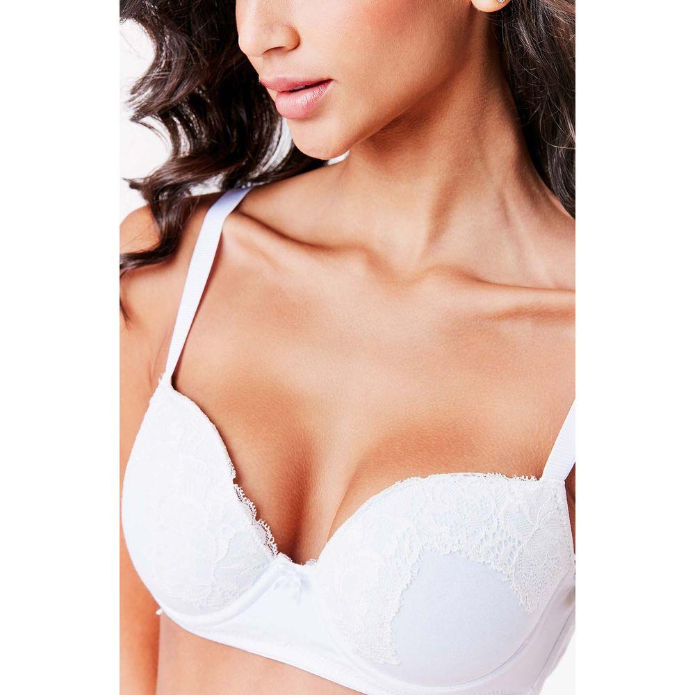 Sutiã Balconet Renda Flower Cotton - 1