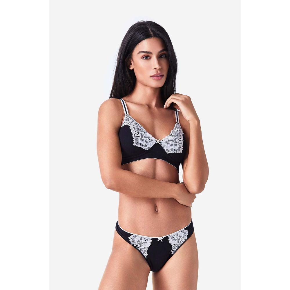 Sutiã Reforçado Sem Aro Flower Cotton - 4